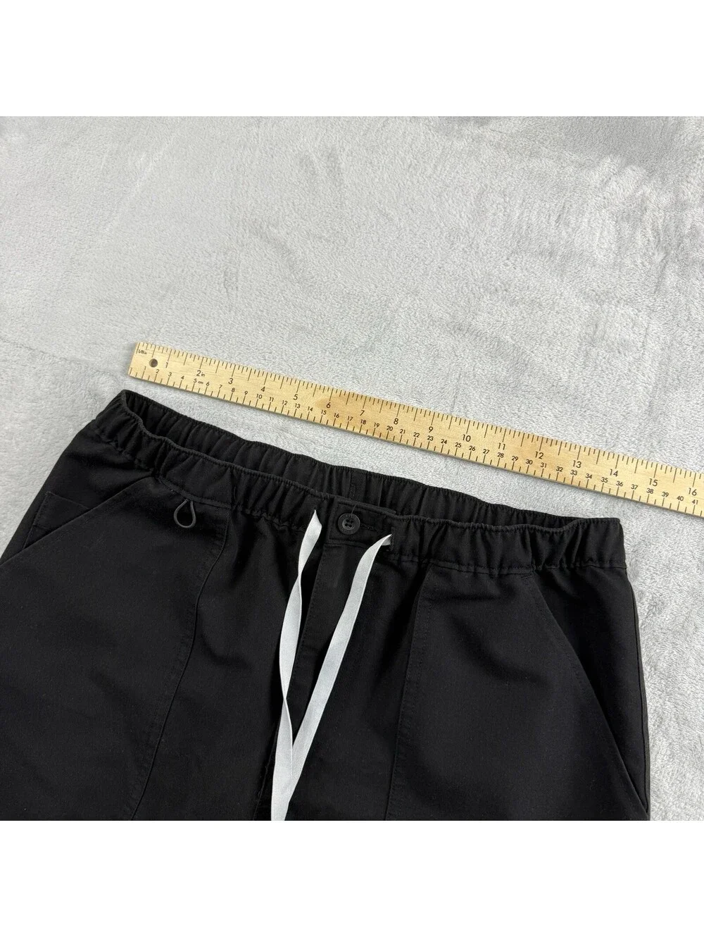 FIGS Tansen Joggers Black Men Sz M/Tall Tech Scrub Uniform Work Medical Pockets